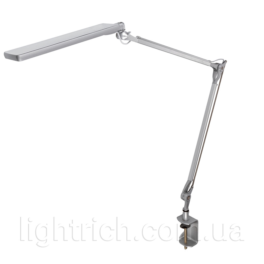 Настольная лампа на струбцине Lightrich F201-Q, Silver Настільна лампа на струбцині Lightrich F201-Q, Silver