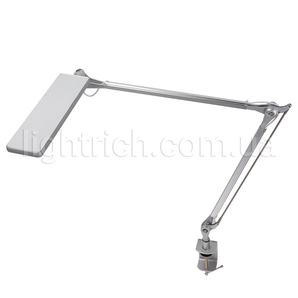 Настольная лампа на струбцине Lightrich F201-Q, Silver Настільна лампа на струбцині Lightrich F201-Q, Silver